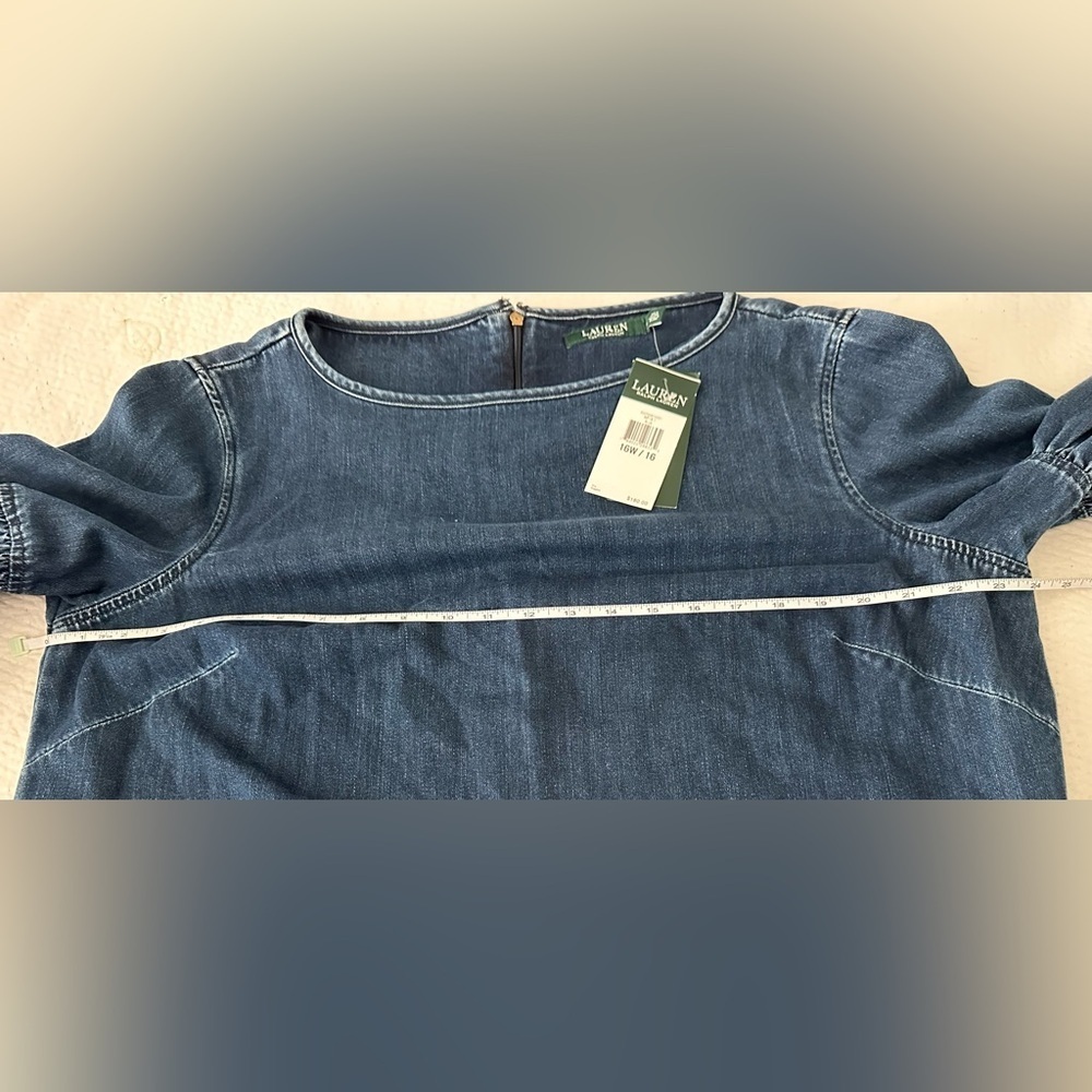 ✨NWT✨Lauren Ralph Lauren: Dress- Size 16 - Picture 8 of 9